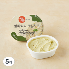잇츠잇 할라피뇨 크림치즈, 150g, 5개, 1개입