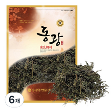 동광한방몰 인진쑥 국내산, 600g, 6개, 1개입