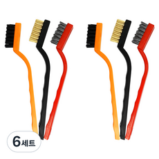 World Clean 鋼絲刷3件組, 6套, 混色