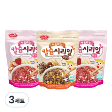 베베스트 처음먹는 칼슘 시리얼 딸기 100g x 2p + 코코아 100g, 딸기, 코코아, 3세트