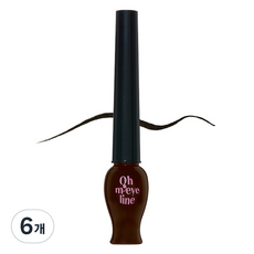 에뛰드 오 마이 라인 아이라이너 5g, 03 브라운, 6개