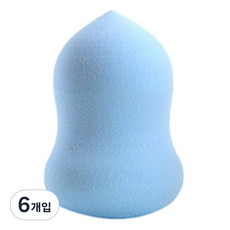 Bibimaria葫蘆化妝粉撲, 隨機出貨, 6入