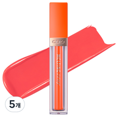 클리오 멜팅 듀이 립틴트, 09소프트피치, 5개, 3.1g