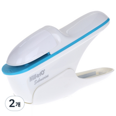 Momo Tube 環保無針釘書機 打孔機, 白色, 2個