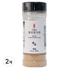 서원당 국산 우리콩 100% 청국장 가루, 100g, 2개