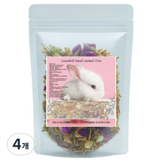 루나벨 소동물 저단백 간식, 100g, 4개