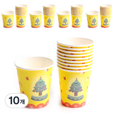 파티해 크리스마스 파티컵 트리, 10개, 10개