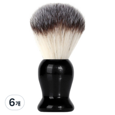 LADELLY 多用途刮鬍起泡刷 黑色, 6個, 1入