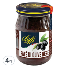 Biffi 파테 디 올리브 네레소스, 190g, 4개
