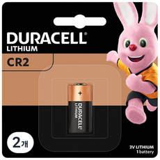 듀라셀 리튬 특수건전지 CR2, 1개입, 2개