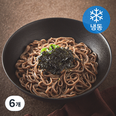 쿡솜씨 들기름 막국수 밀키트 (냉동), 200g, 6개