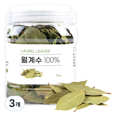 우리가스토리 월계수잎, 70g, 3개