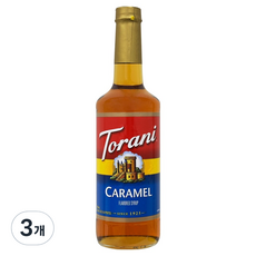 토라니 오리지널 카라멜향 시럽, 750ml, 3개