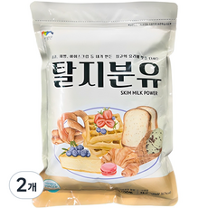 경인상단 탈지분유, 2개, 1kg
