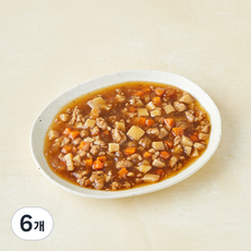 원더스푼 아이들 한돈불고기소스덮밥, 130g, 6개