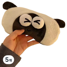 Rosyterra 可愛動物睡眠眼罩 羊B, 5個, 1入