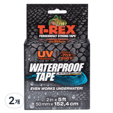 美國 T-REX 防水超強力全天候防水膠帶 50mm x 152.4cm, 2個