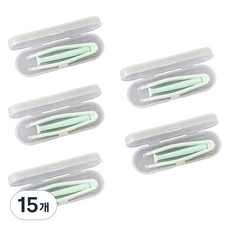 PEONIST 隱形眼鏡吸附夾, 綠色, 15個