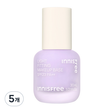 INNISFREE Light Fitting妝前打底 30ml, 01紫, 5個