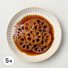 더반찬 연근조림, 90g, 5개