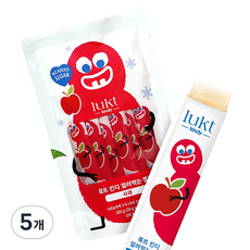 LUKT KINDY 冷凍果凍 10入, 5個, 蘋果, 200g
