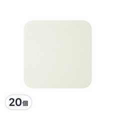 3M 浴室磁磚防滑貼片, 透明, 20個