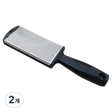 LADELLY 多用途足部去角質器 黑色, 2個, 1入, 500g