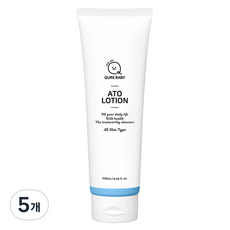 큐어베이비 아토 유아로션, 5개, 250ml