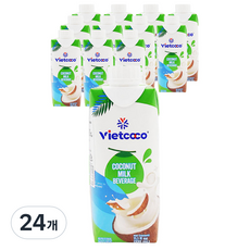 비엣코코 코코넛밀크 드링크 음료, 24개, 330ml