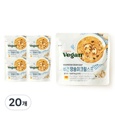 Organica 純素蘑菇奶油湯, 20個, 190g