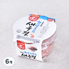 반찬단지 해양 심층수 새우젓, 250g, 6개
