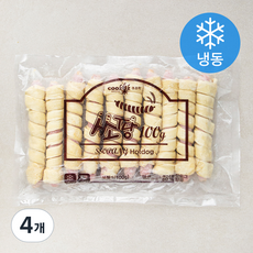 쿠즈락 쏘팡 핫도그 (냉동), 100g, 10개입, 4개