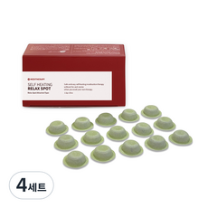 메디테라피 셀프히팅 릴렉스팟 15P 붙이는쑥뜸 무연뜸, 4세트