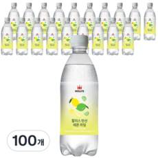 할리스 탄산음료 레몬 라임, 500ml, 100개