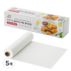 코멧 키친 슬라이드 커팅 종이호일, 5개, 1개입, 80m