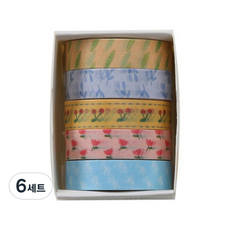 Daily Nest 紙膠帶套組, 款式 9, 6套