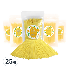 무색소 천연 호박 무염국수, 25개, 50g