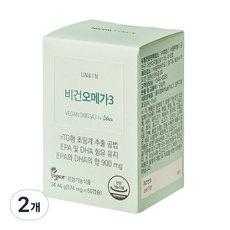 휴럼 유나엔 비건오메가3, 60정, 2개