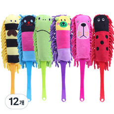 리버그린 귀요미 먼지 털이개, 랜덤 발송, 12개