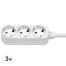 COMTAP 三孔延長線 SHM-COM3, 1.5m, 3個