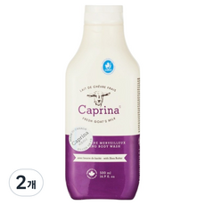 카프리나 산양밀크 바디워시 시어버터, 500ml, 2개