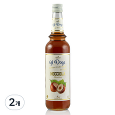 일도제 헤이즐넛시럽, 2개, 700ml