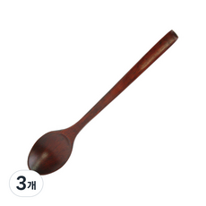Dream Art 漆木茶匙, 3個, 木質