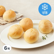 더브레드블루 저당 모닝빵 (냉동), 300g, 6개