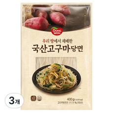 Dongwon 東遠 韓國產地瓜冬粉, 3個, 400g