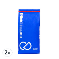 COFFEE DIVINE 烘焙綜合咖啡豆, 摩卡壺, 1kg, 2個