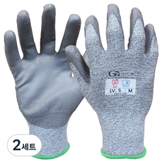 GUARDMAN 切割等級5 防切割塗層手套 雙手穿戴組, 2套