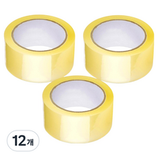 KDT OPP 박스 테이프 투명 48mm x 40m 60mic, 12개