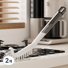 소유공간 프레시라인 틈새브러쉬, 화이트, 2개