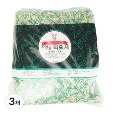 자연애 티모시 초식동물 사료, 3kg, 3개